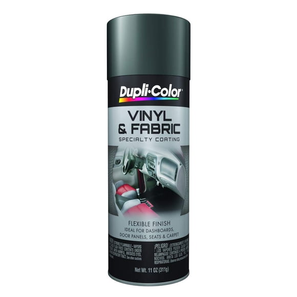 Dupli-Color HVP111-6 PK Peinture en Aérosol pour Vinyle et Revêtement de Tissu - Gris Charbon - Bombe Aérosol de 11 oz Lot de 6