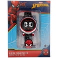 thumbnail image 2 of Spiderman LED Watch with 3D mask on strap, 2 of 3