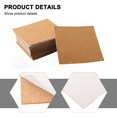 thumbnail image 3 of 40 Pcs sous-Verres en Liège Carrés Tapis en Liège Auto-Adhésif Feuille de Support DIY pour Bar à Domicile, 3 of 12