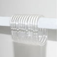 thumbnail image 3 of JJKBVCLO Set Rubber Clear of Rings 12 Silicone Shower Curtain Housekeeping & Organizers, 3 of 4