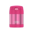 thumbnail image 1 of THERMOS FUNTAINER Pot Alimentaire pour Enfants de 10 Onces en Acier Inoxydable, Isolé sous Vide, avec Cuillère Pliante, Rose, 1 of 8