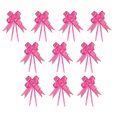 thumbnail image 1 of Unatoiry 10 Pieces Bow Pull Decor Festive Packing Lightweight Hand-Pulled Flower Wedding Birthday Christmas Holiday Accessory Rose/Pink 1Set, 1 of 6