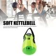 thumbnail image 3 of Workout Water Weight Bag, Elastic PVC Water Filled Kettlebell Inflatable with Air Pump for Home Gym Travel Workout, 3 of 7