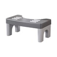thumbnail image 2 of Yeciiwht Toilet Stool Squatting Poop Stool Bathroom Squatty Potty Step Stool, Toilet Assistance Step Stool Fits All Toilets Detachable Stackable Stool, 2 of 6