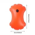 thumbnail image 2 of TIELUTT Storage Type Double Air Bag Back Float Boat Throwable Flotation Device High Buoyancy Boat Throw Cushion Kids Pools Champagne Pool Float Floating Water Mattress Beach Mattress Float Floats for, 2 of 3