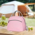 thumbnail image 3 of SDNall Insulated Lunch Bag, Insulated Lunch Box, Small Lunch Bag, Lunch Box Bag Lunch Bag Handbag Waterproof Oilproof Work Family Hand Carry Large Capacity with Lunch Bag, Small Lunch Box, 3 of 6