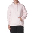 thumbnail image 3 of Hanes Mens EcoSmart Fleece Hoodie, M, Pale Pink, 3 of 4