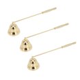 thumbnail image 4 of Candle Snuffer, Candle Extinguisher Snuffer Iron Plating Golden 3pcs  For Tea Light Candles, 4 of 8
