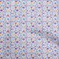 thumbnail image 1 of oneOone Silk Tabby Medium Purple Fabric Beach Craft Projects Decor Fabric Printed By The Yard 42 Inch Wide, 1 of 4