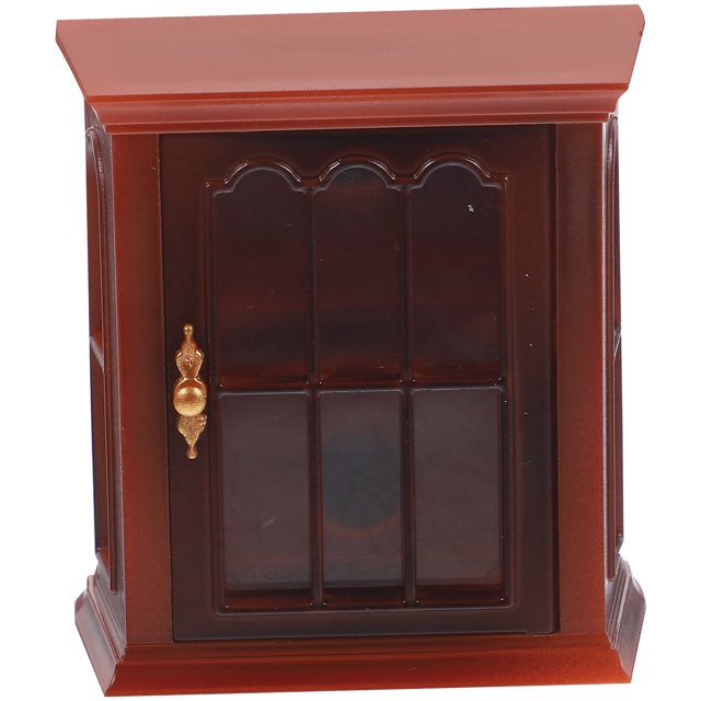 Miniature Cabinet Model Plastic Cabinet Furniture Model Toy Mini Wine Cabinet Photo Prop
