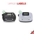 thumbnail image 4 of Office Labels MK221 Compatible Label Maker Tape, 3/8' x 8m, Black on White, 5 Count Pack, 4 of 5