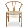 thumbnail image 2 of Chaise Plata Décor Import à corde de bois, 2 of 2
