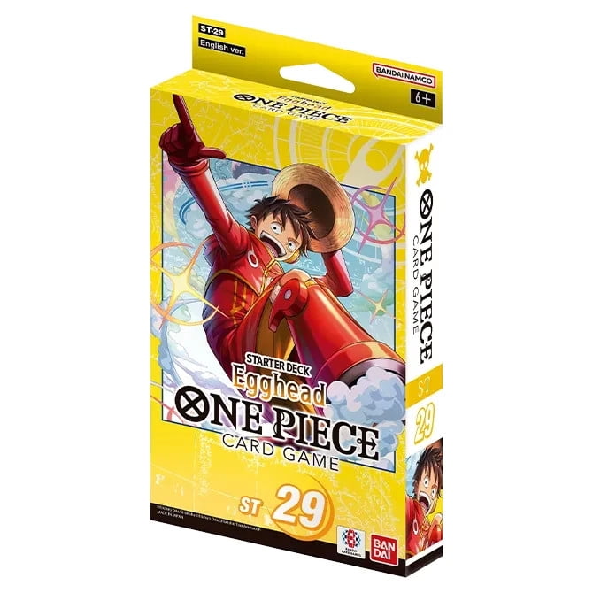 ONE PIECE EGGHEAD トレーディングカード One Piece Trading Card Game Egghead Starter Deck ST 29, Ages 6