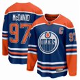 thumbnail image 1 of Connor McDavid Edmonton Oilers NHL Fanatics Breakaway Home Jersey, Small, 1 of 3