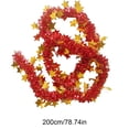thumbnail image 3 of Todaioua Christmas Ribbon Garland Tinsel Decorations, Sparkly Twist Curly Decorative String for Holiday Party Wedding Birthday Home Tree Fireplace Wall Staircase Decor, 3 of 7