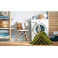 thumbnail image 2 of Ahgly Tapis Rectangulaire Lavable en Machine Intérieur Transitionnel Vert Pistache, 3 Pieds x 5 Pieds, 2 of 7