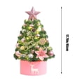 thumbnail image 3 of Christmas Decorations Indoor Outdoor,Christmas Tree Decorations,Christmas Ornaments Bulk For Tree,Mini Christmas Tree Flocking White Christmas Tree Ornaments Small Encrypted Decoration Desktop, 3 of 6