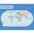thumbnail image 2 of Teacher Created Resources TCR7658 Carte du Monde 17X22, 2 of 3