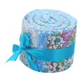 thumbnail image 1 of Ensemble de 20 Rouleaux de Tissu Jelly de 2,4 Po à Motif Floral avec Différents Motifs, 1 of 8