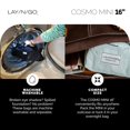 thumbnail image 4 of Lay-n-Go Cosmo Drawstring Cosmetic & Makeup Bag Organizer Toiletry Bag for Travel Gifts and Daily Use 16 inch mini Crossmark, 4 of 5