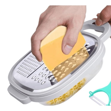 Cheese Grater Easy to Use Graters for Kitchen Cheese Grater With Container And Lid For Cheese, Vegetables, Ginger, Grater