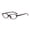 Or, variante sur Lunettes Rétro de Forme Ovale pour Petits Visages avec Style des Années 90 et Technologie de Filtration de la Lumière Bleue