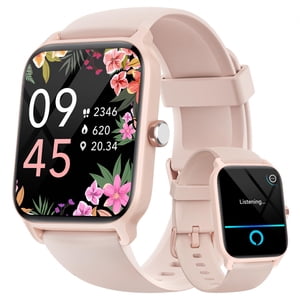 Fitpolo Smart Watches for Women Android & iPhone, Alexa Built-in [1.8" HD Screen] IP68 Waterproof Fitness Watch with Bluetooth Call (Answer/Make), Heart Rate/Sleep/SpO2 Monitor,