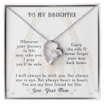 thumbnail image 1 of À Ma Fille Profiter de la Balade pour Toujours Collier w Message Carte, 1 of 7