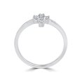 thumbnail image 3 of Diamond Cross Ring 1/6 cttw 10k White Gold, 3 of 4
