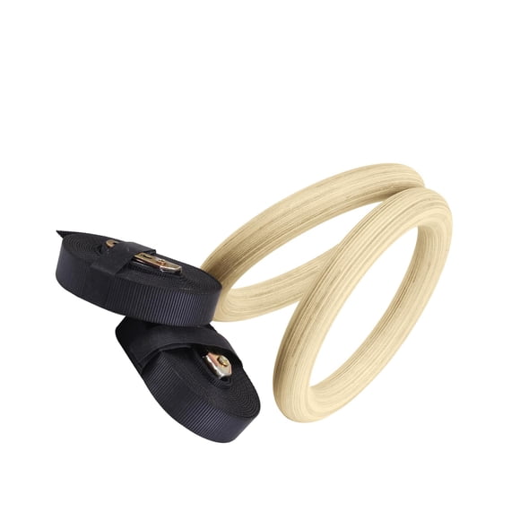 relayinert Anneaux de Gymnastique Ajustables avec Boucle Sangles de 14,76 Pi Longues pour Entraînement au Gym 32 mm Bois 28 mm 25 mm avec Échelle