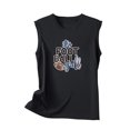 thumbnail image 4 of Birdeem Mode Femme Imprimé Col Rond Ample Sans Manches T-Shirt Chandail Tops, 4 of 12
