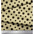 thumbnail image 2 of Soimoi Poly Georgette Fabric Dots Dots Print Fabric by the Yard 52 Inch Wide, 2 of 3