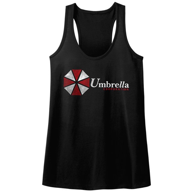 Resident Evil Horror Science Fiction Video Game Umbrella Corp Womens Tank Top T