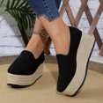 thumbnail image 5 of LSLJS Chaussures Compensées à Bouche Peu Profonde pour Femmes, Mode, Couleur Unie, Loisirs, Printemps, Mocassins pour Femmes, Cadeau pour Femmes, 5 of 5