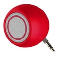 thumbnail image 4 of Milaget Mini Haut-Parleur Prise 3,5 mm AUX Lecteur Audio de Musique pour Téléphone Portable Rouge, 4 of 9