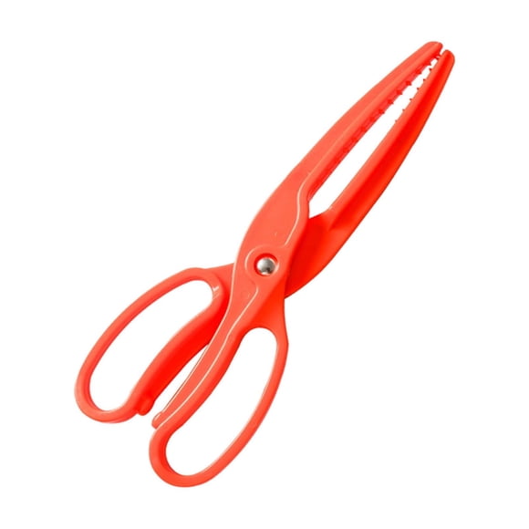 MTBLYS Pinces de Pêche Type Ciseaux Pince à Poisson Flottante Contrôle de l'Eau Plastique Léger 9.8 X 3.1 Pouces 80G Lot de 1 Antidérapant Portable Pêche en Rivière Mer Lac