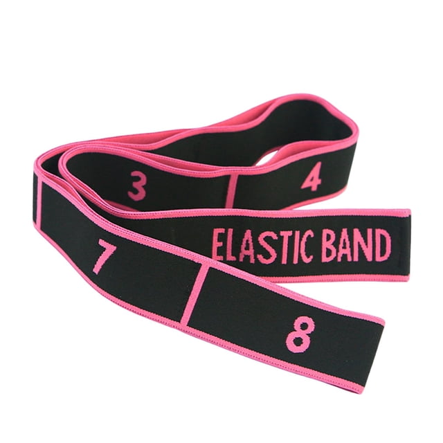 Lipstore Stretch Band Exercise Band Elastic Band for Training Fitness Stretching Pink