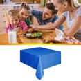thumbnail image 4 of Disposable Tablecloth Home Hotel Restaurant Single Use table cover tablecloth Decorative Solid Color Heat Insulation Table Cover, Dark Blue, 4 of 7