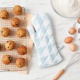 thumbnail image 2 of FRAÎCHE Spring Gingham Oven Mitt, 2 of 4