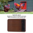 thumbnail image 3 of Automatic Chicken Coop Door Opener, Solar Powered Battery Powered Chicken Door with Timer Light Sensor, Safe and Sturdy Poultry Coop Door with Anti Pinch Design for Home Farms, 3 of 7