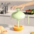 thumbnail image 3 of ddioayh Egg Beater and Strainer Cup Manual Press & Rotate Operation with Built-in Strainer Multifunctional Kitchen Tool, Durable Construction Space-Saving Design for Baking & Cooking, 3 of 5