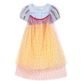 thumbnail image 3 of Robe Fille Princess Robe en Maille Costume Fête d'Anniversaire Cosplay Costume de Noël, 3 of 6