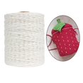 thumbnail image 3 of 328Yd Raffia Paper Yarn Roll Twine Cord String for Gift Wrapping Florist DIY Craft Crafting Box Packing Weaving Knitting White, 3 of 8