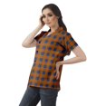 thumbnail image 3 of Moomaya Chemise Tunique Style Enveloppant pour Femmes en Coton Décontracté Col Classique Boutonné, 3 of 6