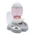 thumbnail image 1 of Distributeur de Nourriture pour Chat, Abreuvoir, Bol d'Alimentation Lent pour Animaux, Gris, 1 of 4
