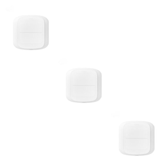 Thinsony 1/2/3/5 Tuya Zigbee Smart Switch Wireless Control At Fingertips Switch Push Button Scene Switch Push Smart Controller Automation wifi 3PCS