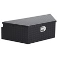 thumbnail image 1 of Trailer Tongue Box, 39 Inch Trailer Tool Box, Aluminum Diamond Plate Tongue Box, Waterproof Tool Storage Box for Trailer Tongue, Truck Storage with Lock Trailer Box, 1 of 9