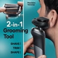 thumbnail image 4 of Braun Electric Shaver for Men, Series 7 7171cc, Wet & Dry Shave, Turbo & Gentle Shaving Modes, Waterproof Foil Shaver, Engineered in Germany, Clean & Charge SmartCare Center included, with Precision T, 4 of 19