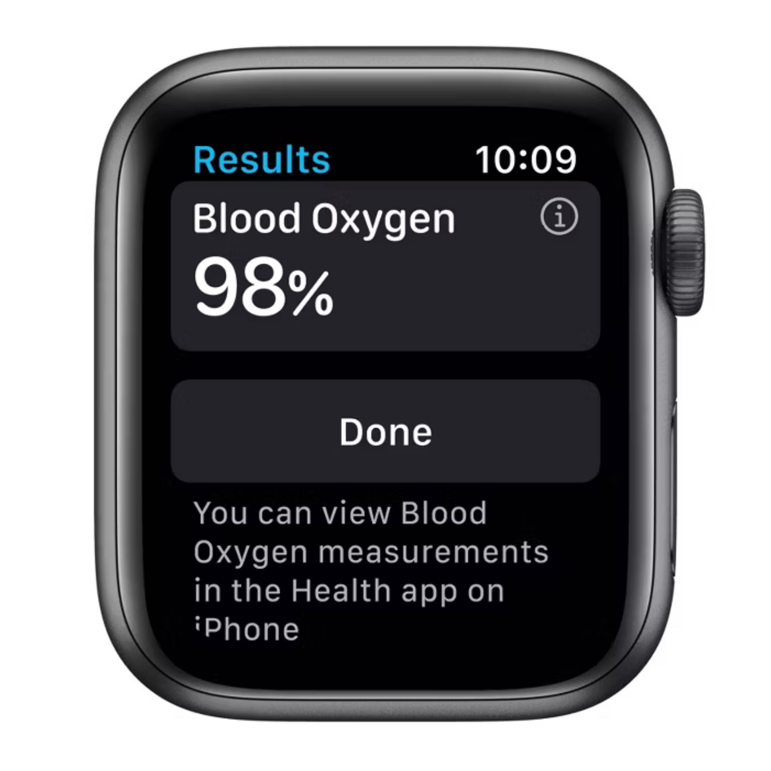 Refurbished Apple Watch Series 6 Aluminum 44mm A2292 (GPS Only, No Cellular) Space Gray (Grade B) w/ Wireless Earbuds