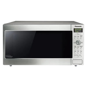 Open Box – Panasonic Genius NN-SD765SC 1.6 Cu. Ft. Cyclonic Inverter Countertop Microwave Oven, Stainless Steel